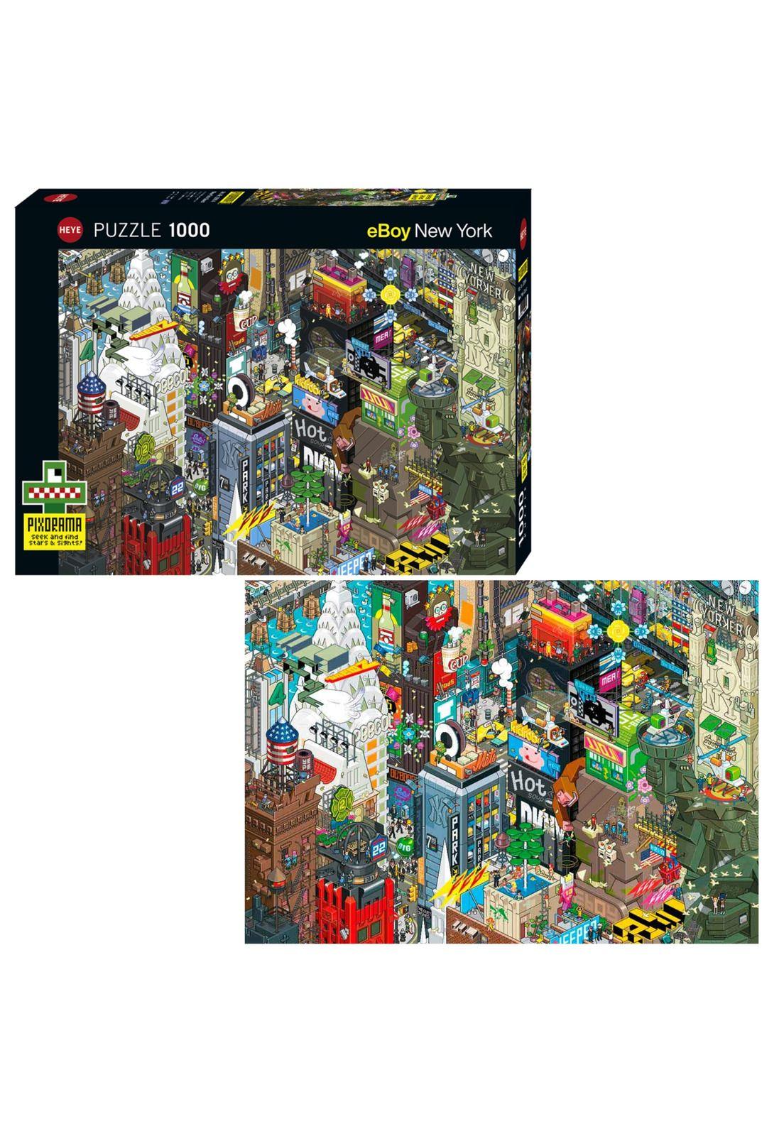 Puzzle Rompecabezas Heye 1000 Piezas - New York Quest, Eboy-2