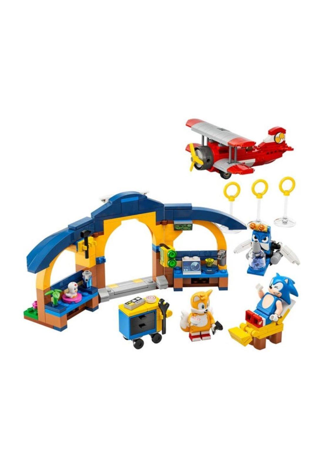 Lego Sonic: Taller y Avión Tornado De Tails-1