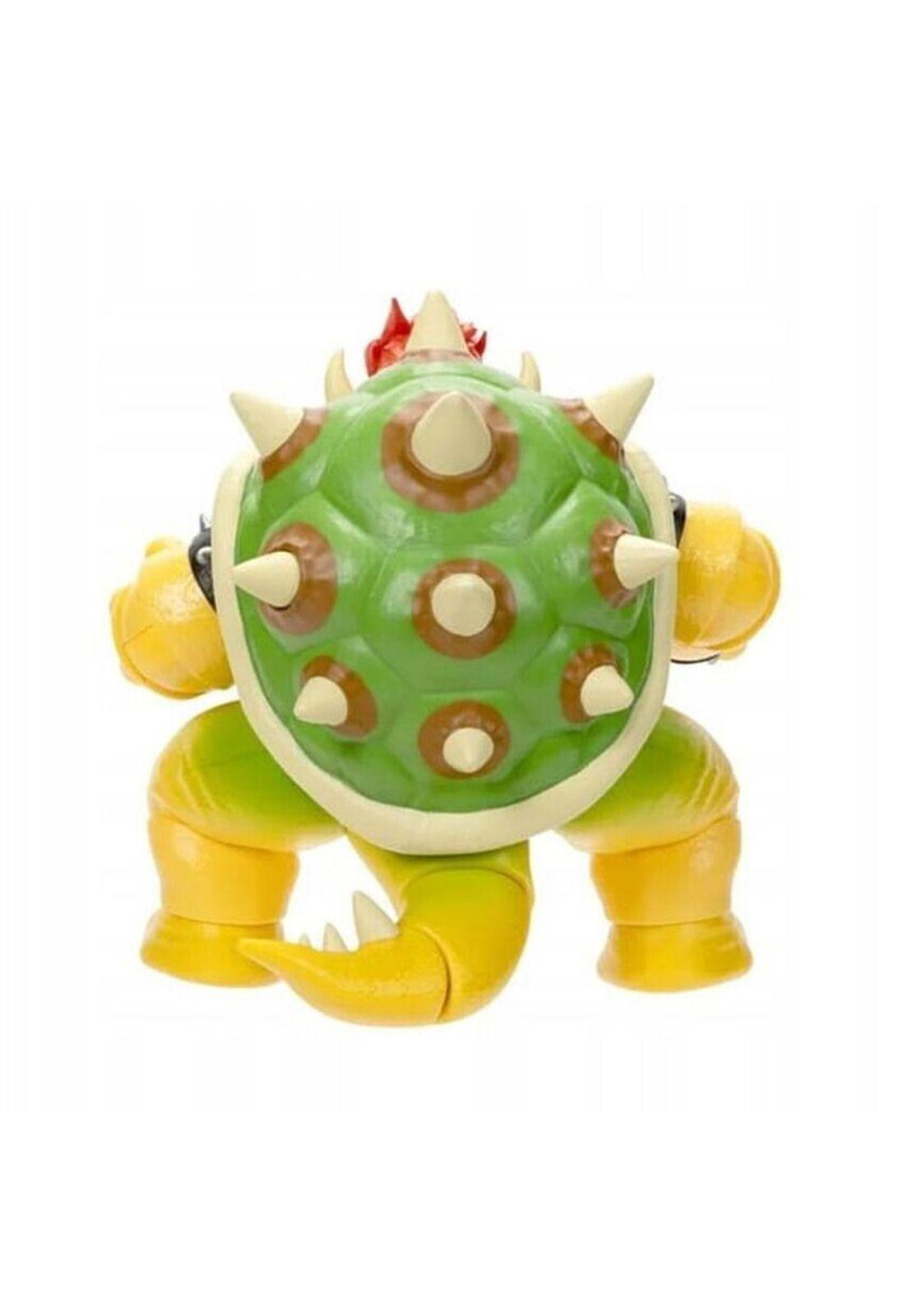 Bowser - Super Mario Figura Articulada con Efectos 18 cm-2