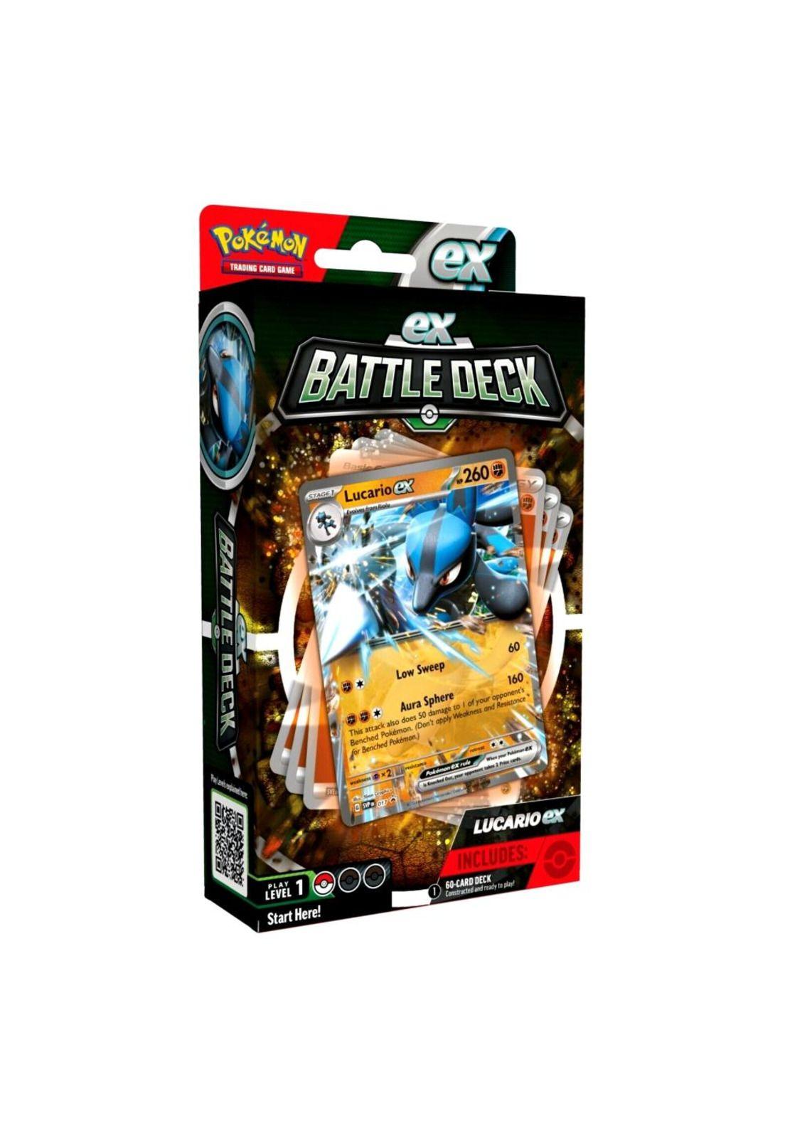 Pokemon Lucario ex Baraja Combate Español-0