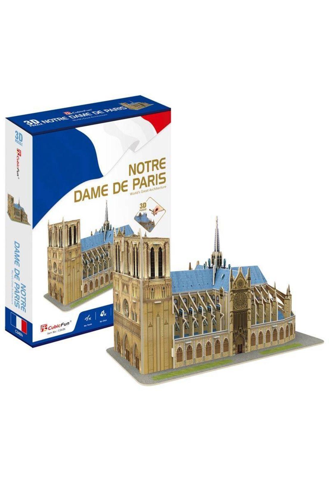 Catedral De Notre Dame Puzzle 3D-2