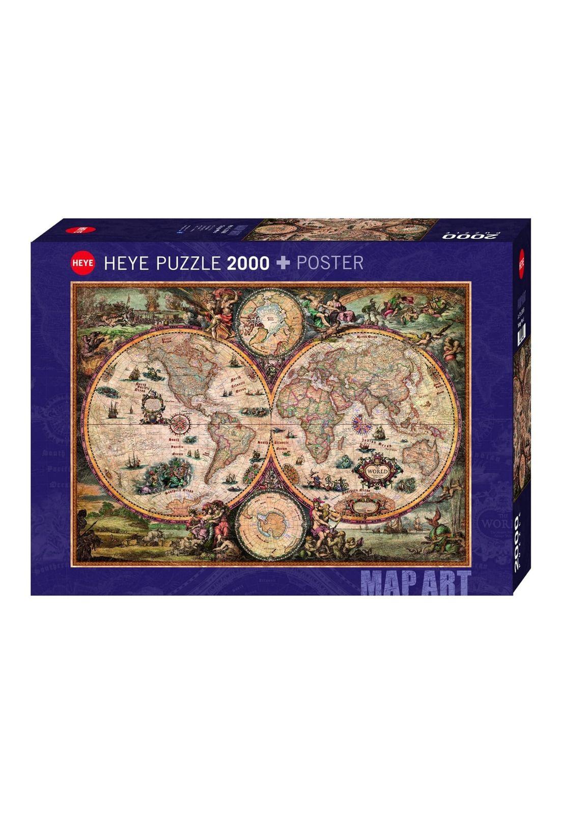 Puzzle Heye 2000 - Vintage World-0