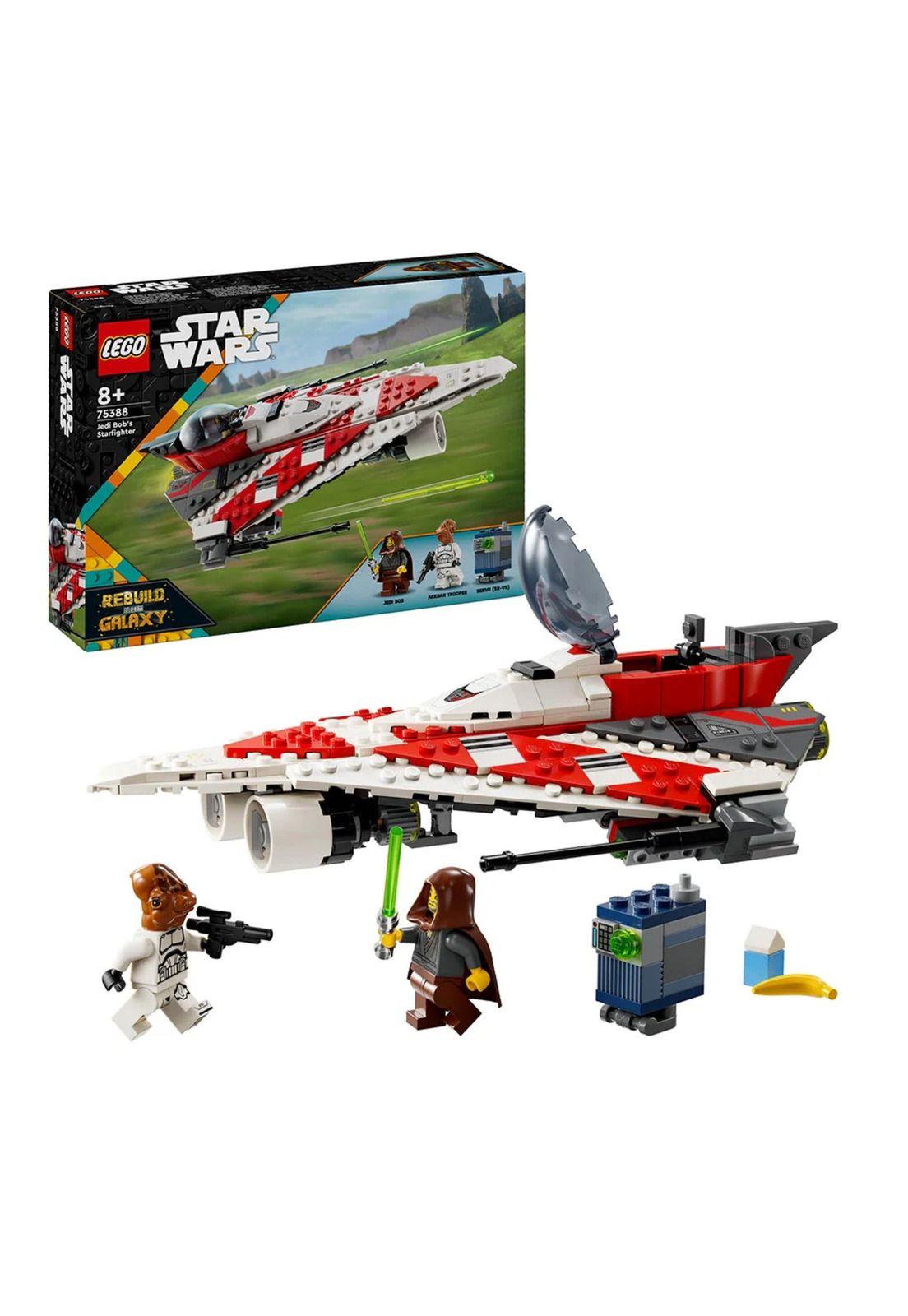 Lego Star Wars Caza Estelar del Jedi Bob (75388)-4