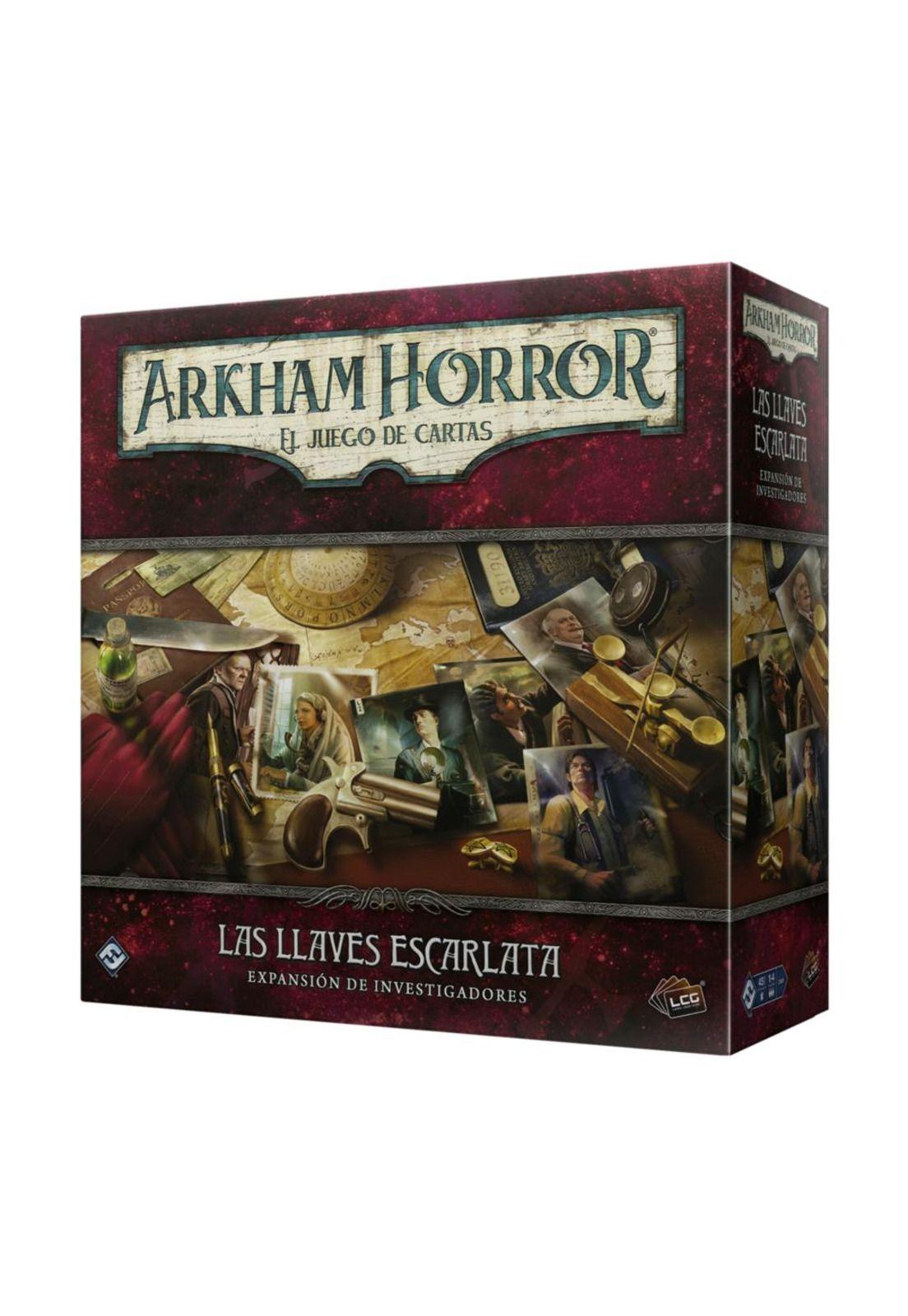Arkham Horror LCG Las Llaves Escarlata exp. investigadores-0