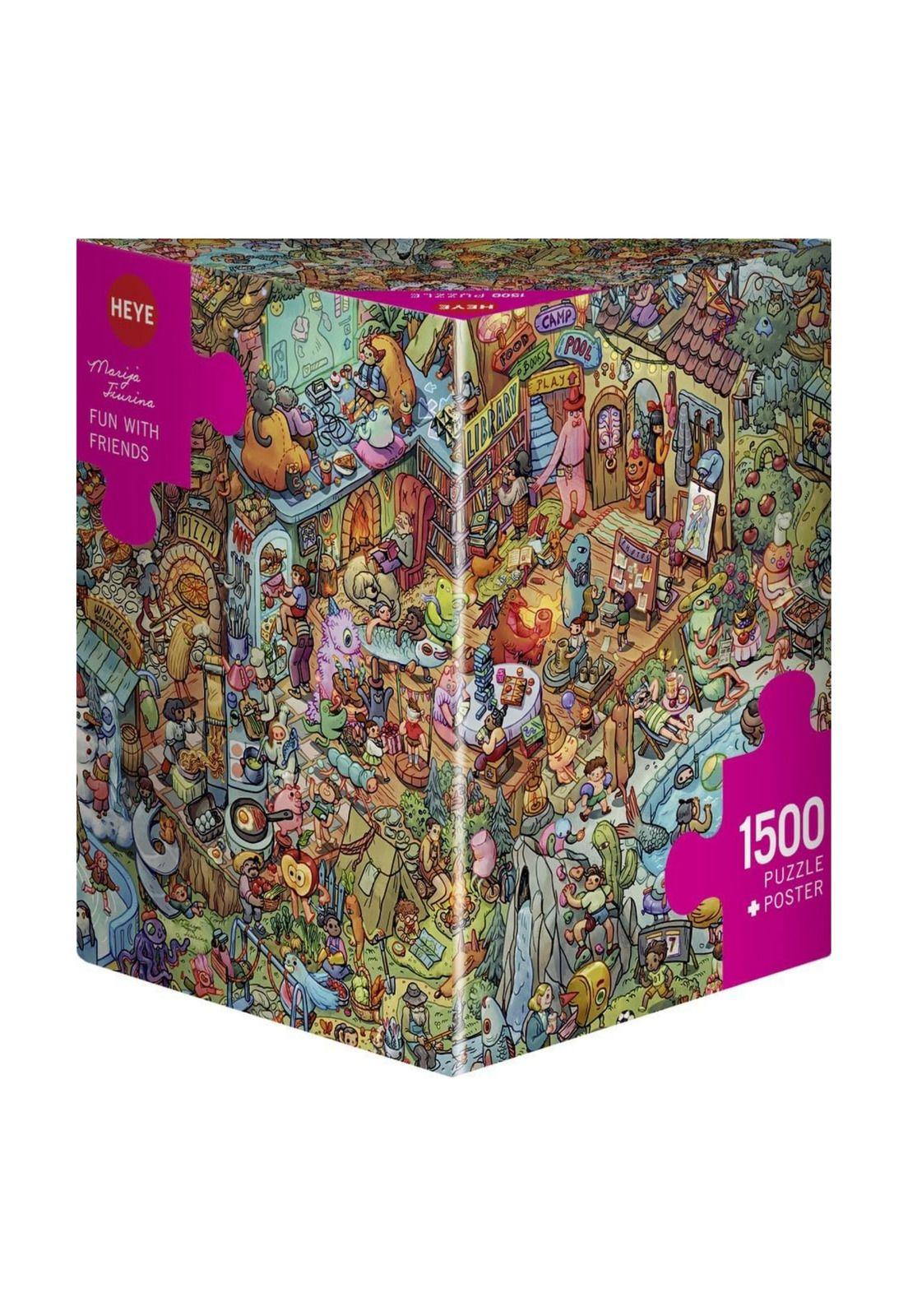 Puzzle Heye 1500 - Fun With Friends-0