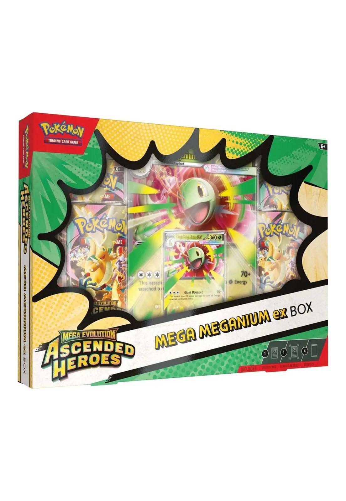 Pokémon Mega Meganium ex Box Inglés-0