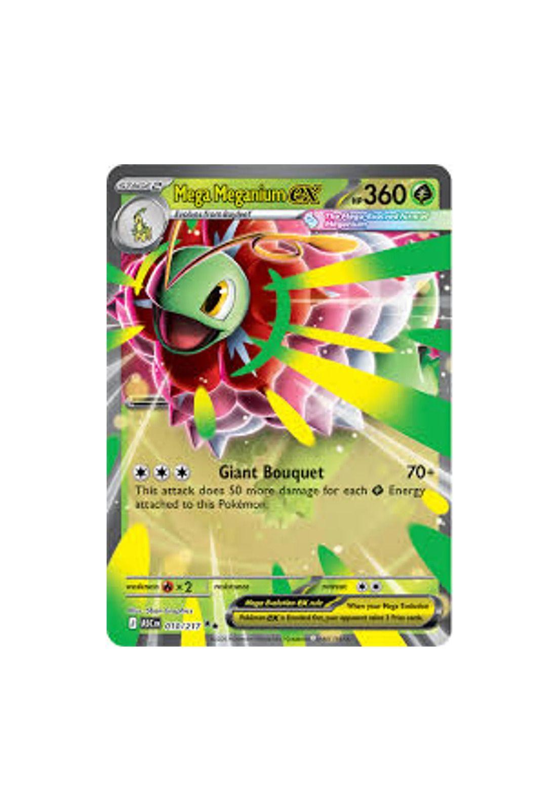 Pokémon Mega Meganium ex Box Inglés-1
