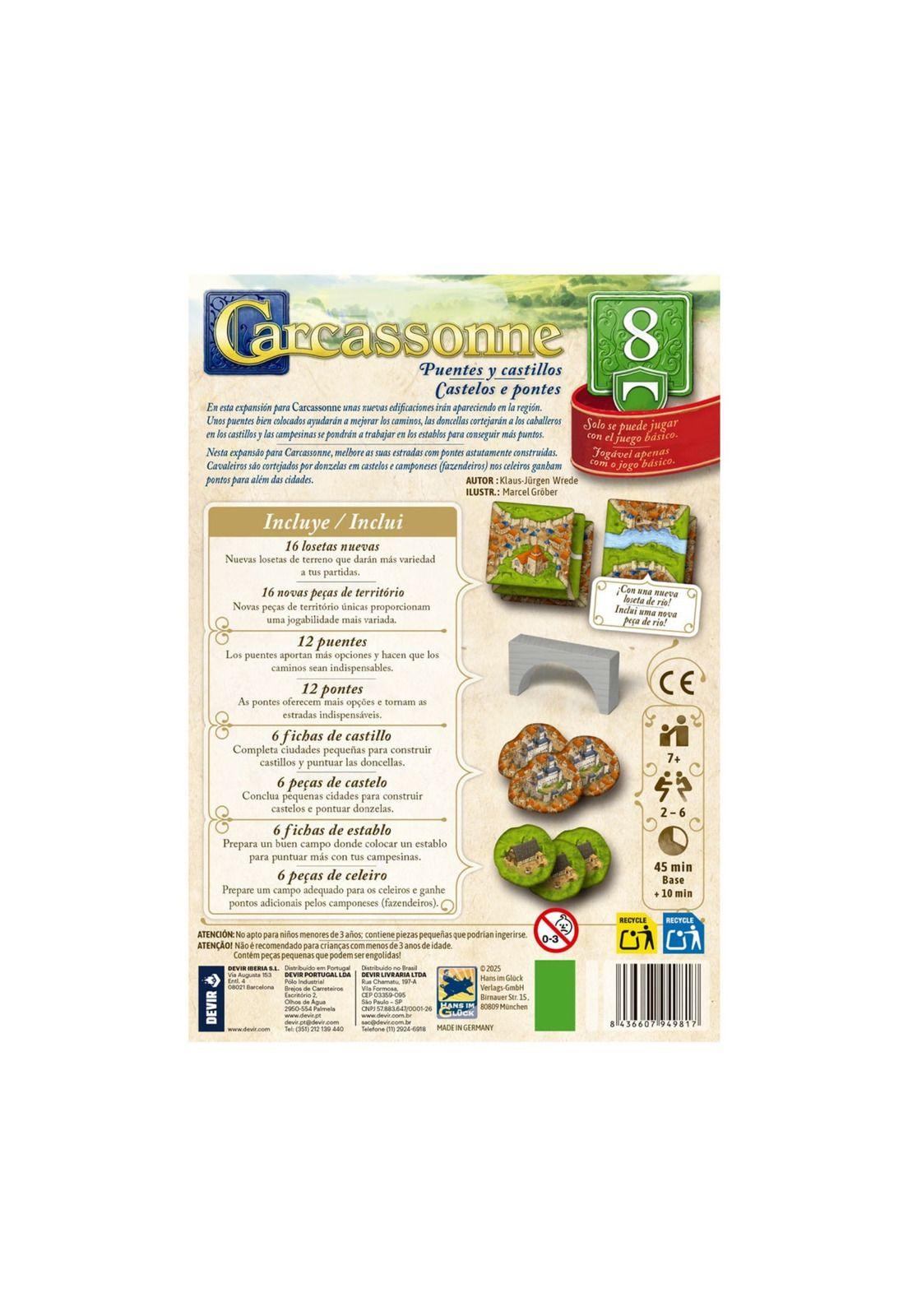 Carcassonne: Puentes y Castillos-2