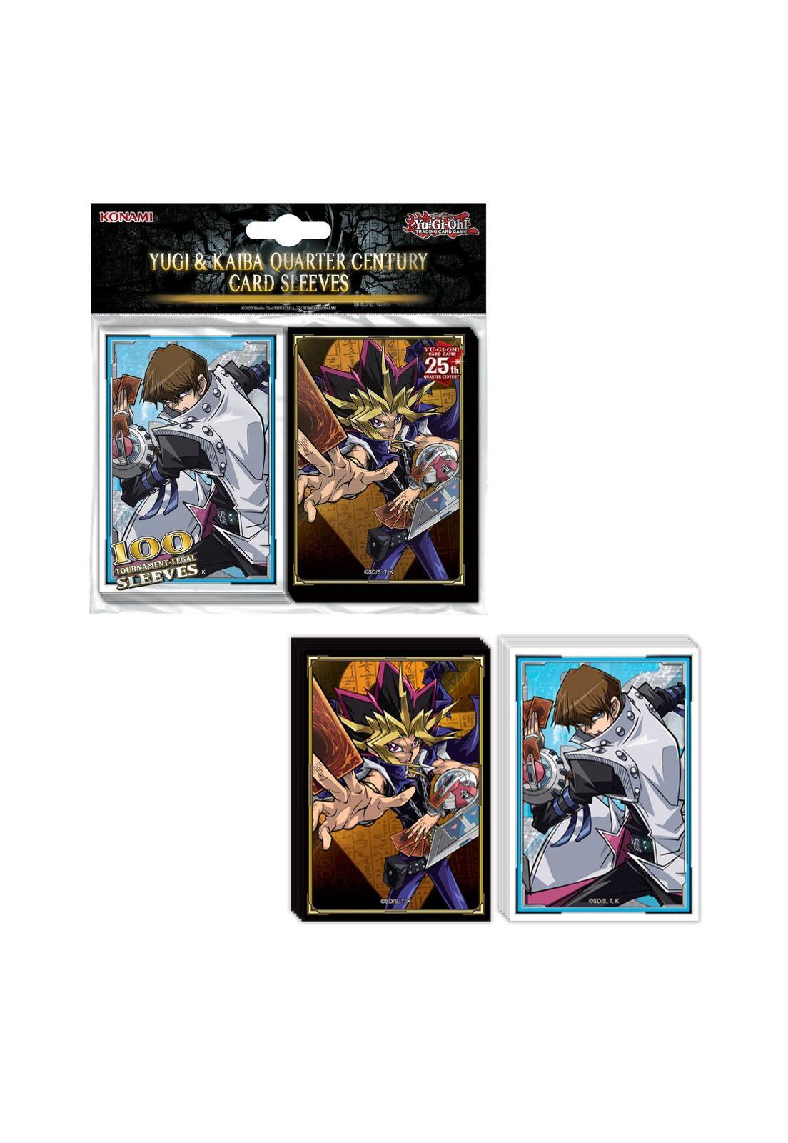 Yu-Gi-Oh! 25th Yugi y Kaiba Card Sleeves-2