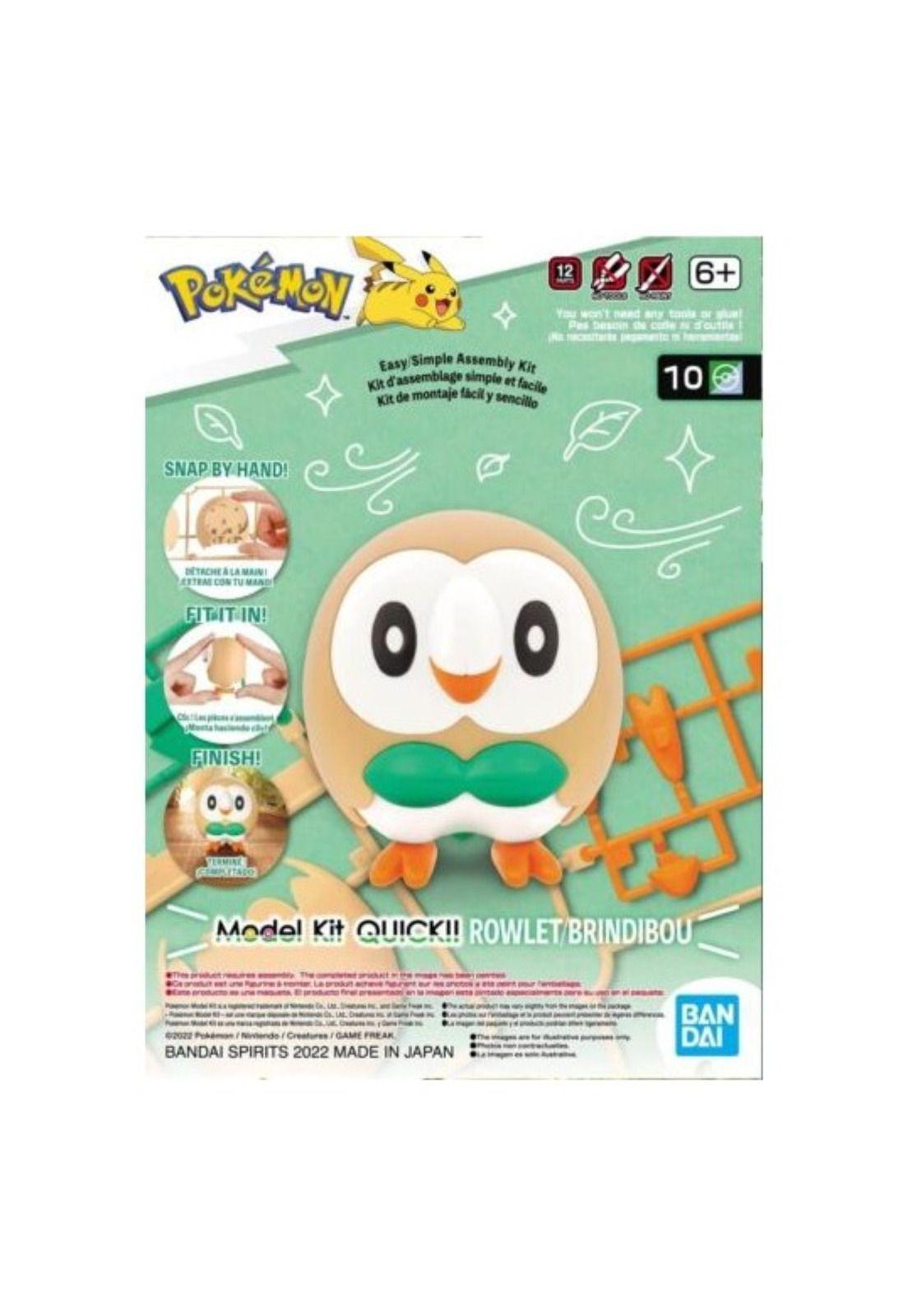 Pokémon Model Kit Quick Rowlet-1
