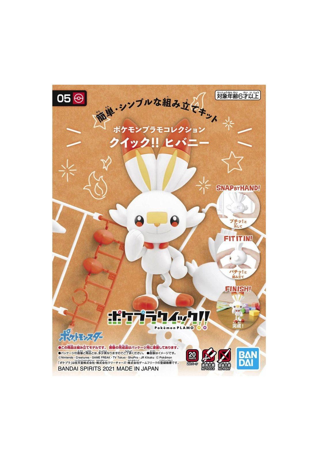 Pokémon Model Kit Quick Scorbunny-1