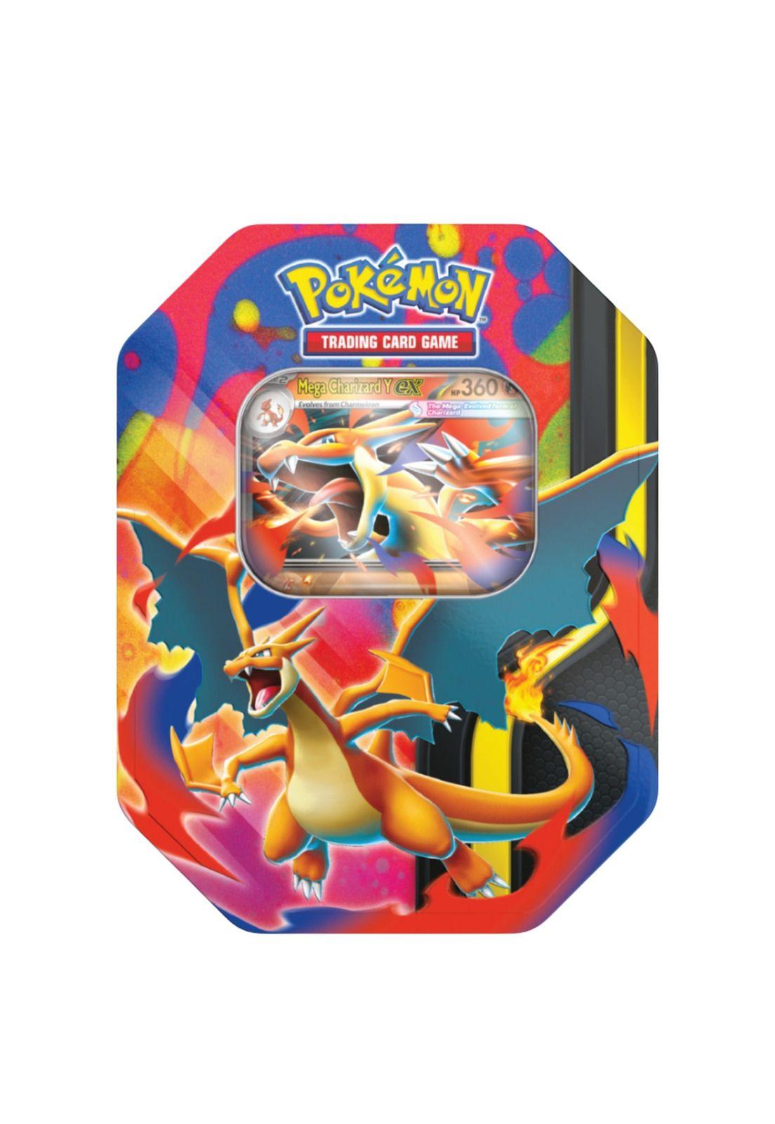 Pokemon Mega Charizard Y ex Tin Inglés-0