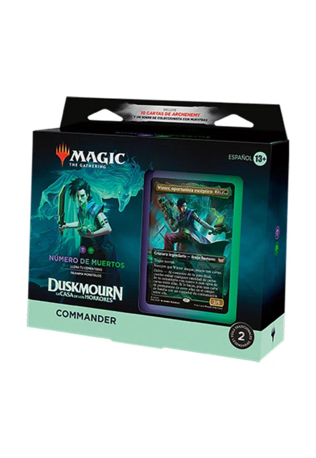 Magic Duskmourn: House of Horrors - Commander Deck Número de Muertos Español-0