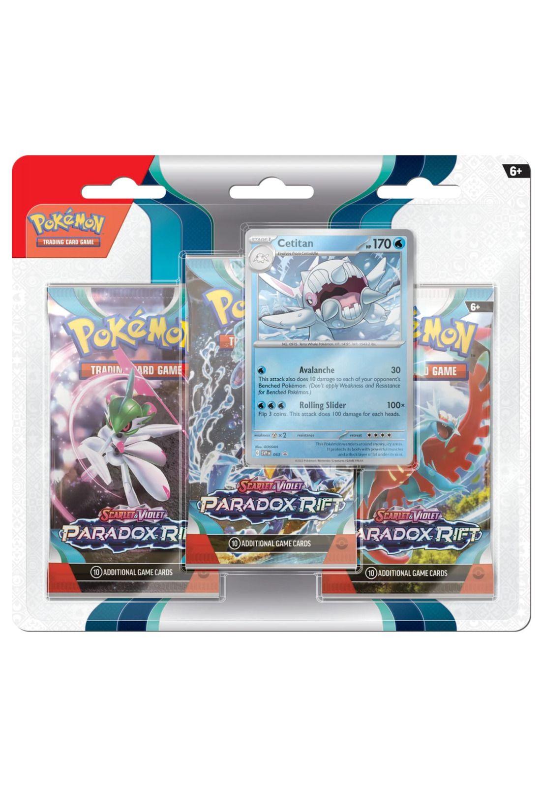 Pokémon Paradox Rift Blister Cetitan Inglés-0