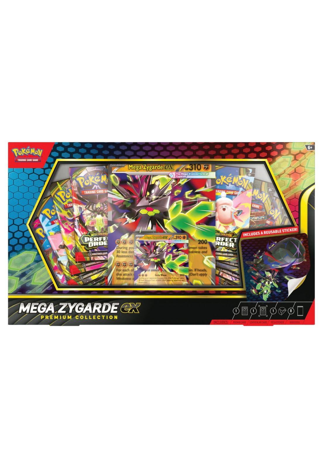 Pokémon TCG Mega Zygarde Ex Premium Collection Español-0