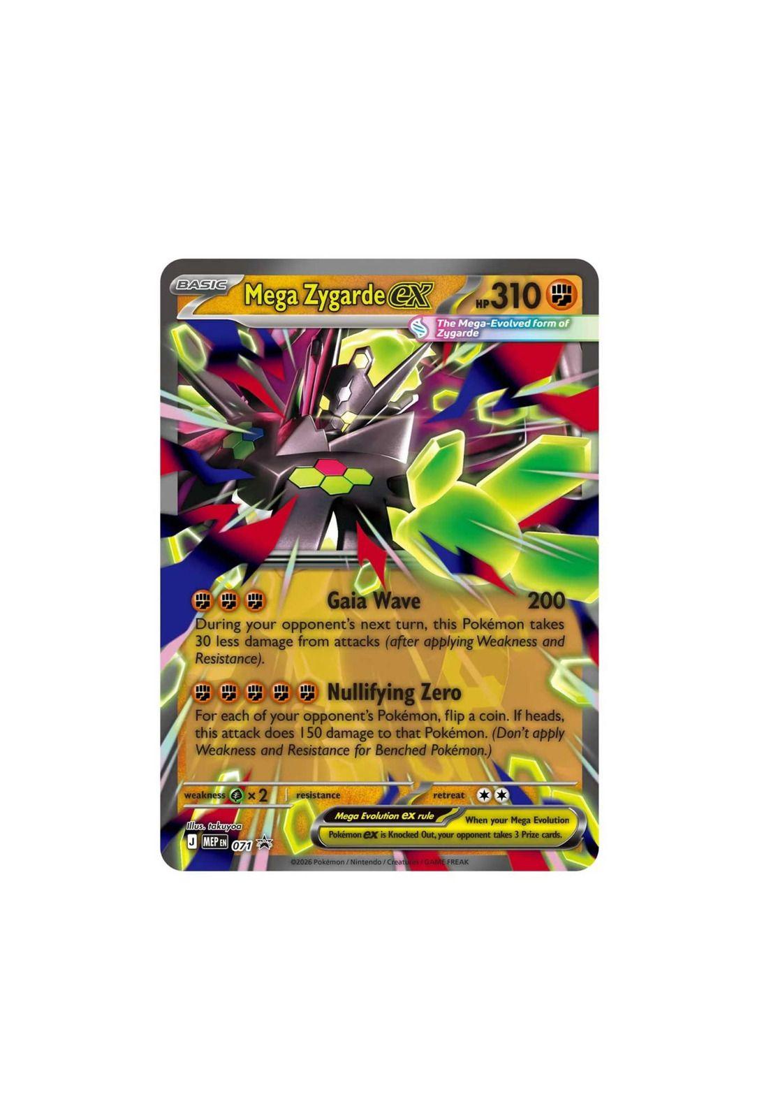 Pokémon TCG Mega Zygarde Ex Premium Collection Español-2