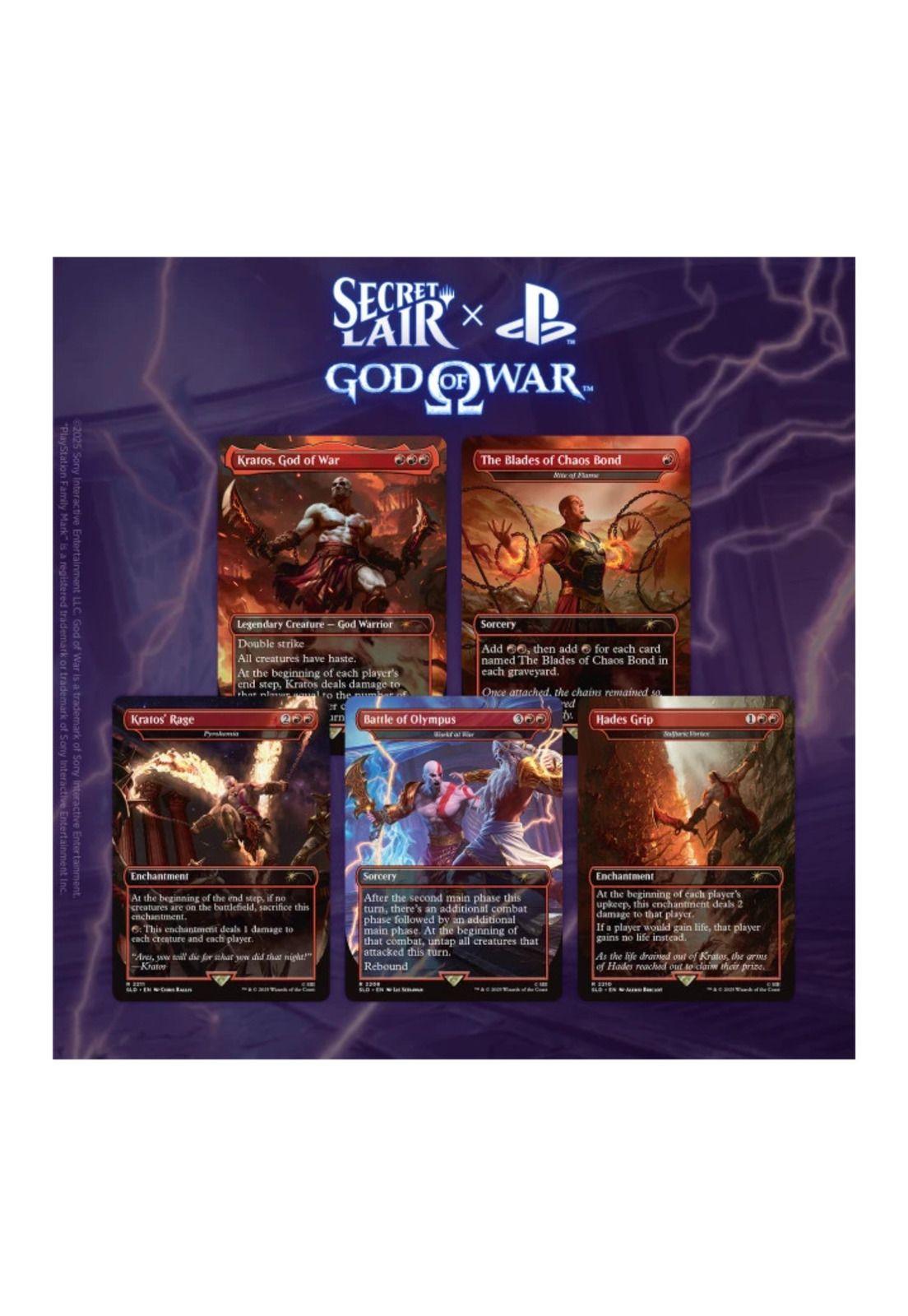 Magic Secret Lair Drop - God of War: Greek-0