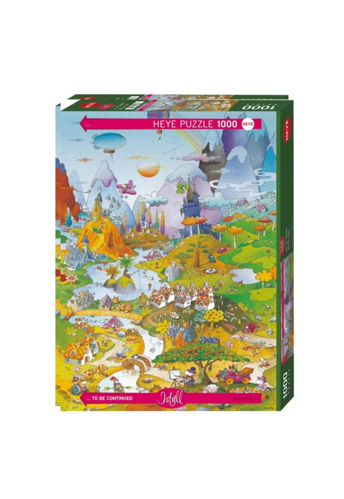 Puzzle Heye 1000 – Mordillo, Idyll By The Lake-0