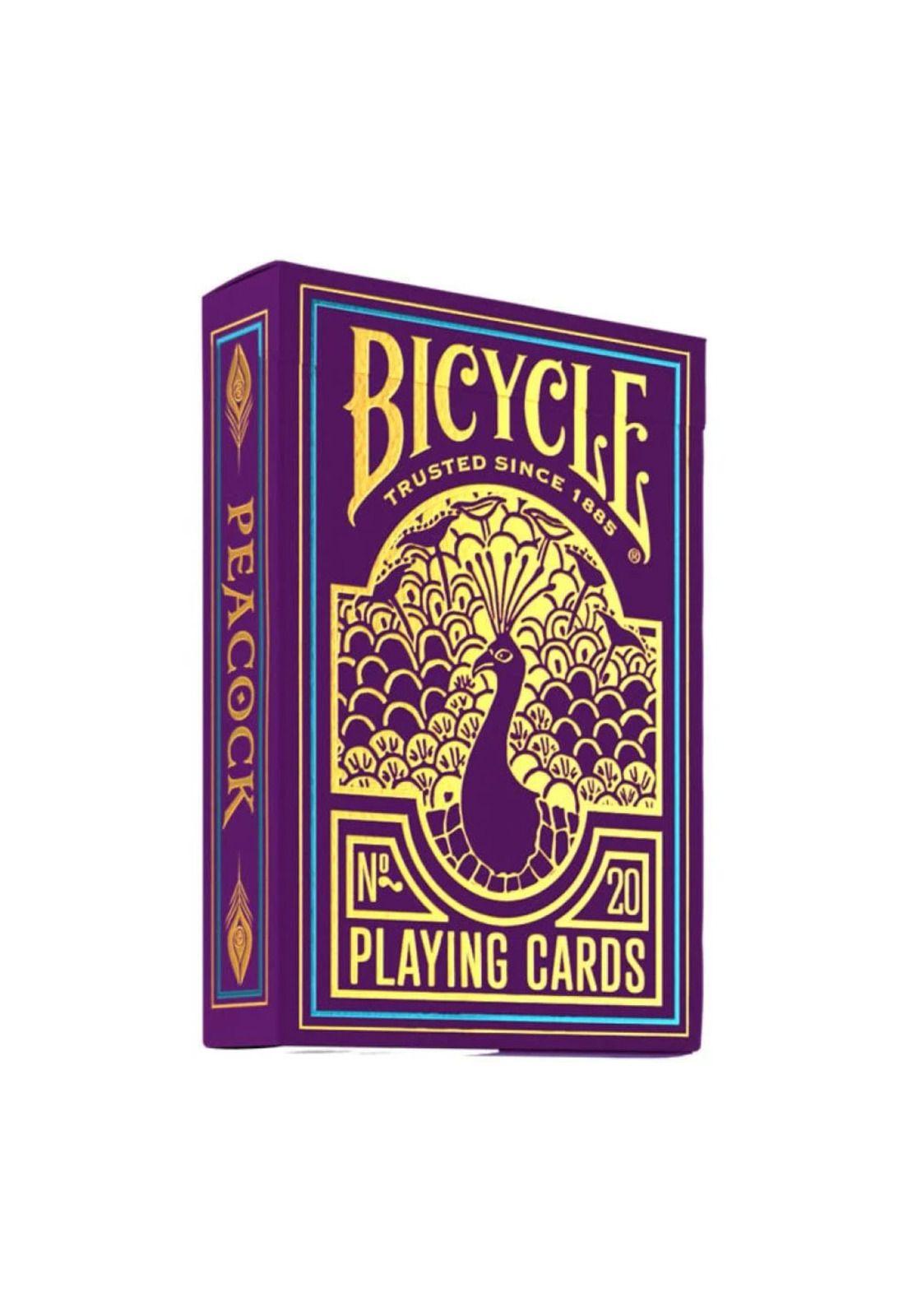 Naipe Bicycle Purple Peacock-0