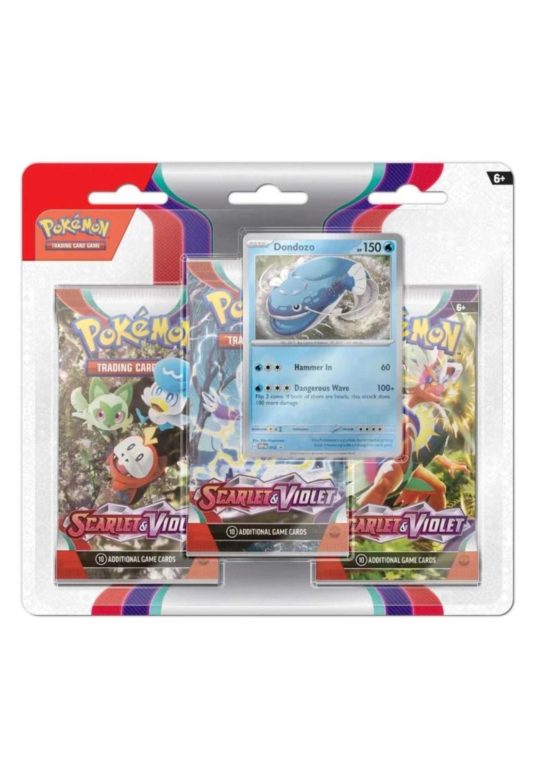 Pokémon Scarlet And Violet Dondozo Blister Pack Inglés-0