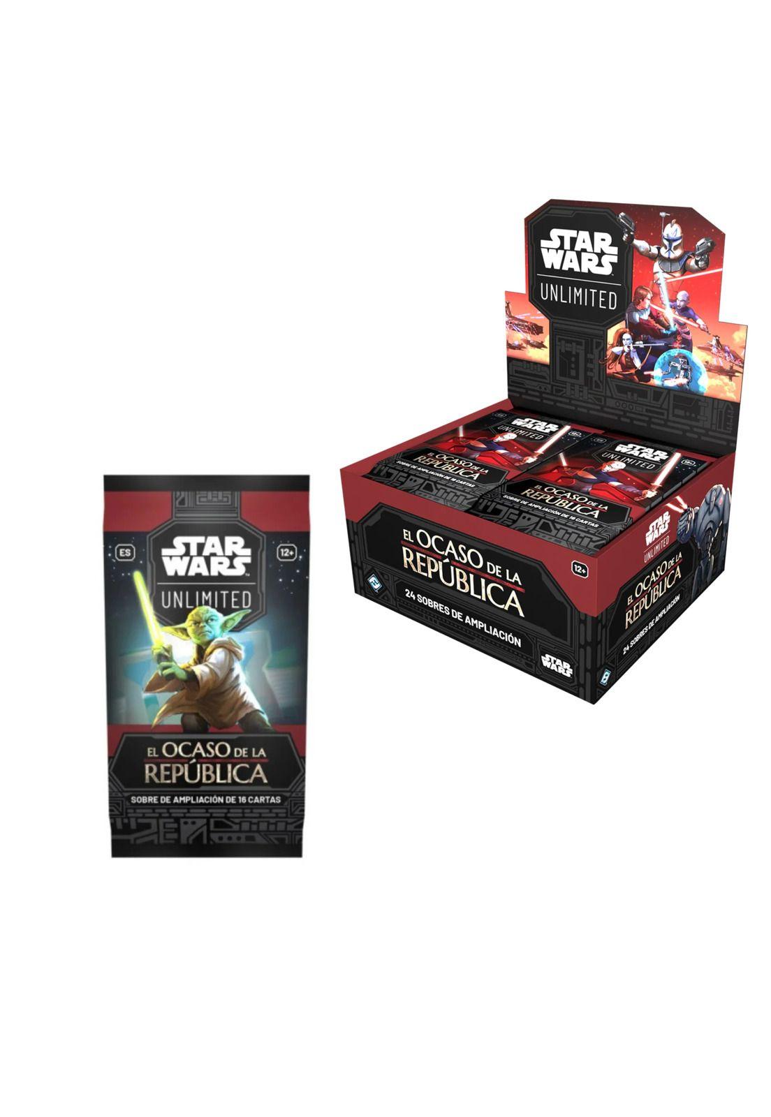 Star Wars Unlimited Twilight Of The Republic Sobre Inglés-2