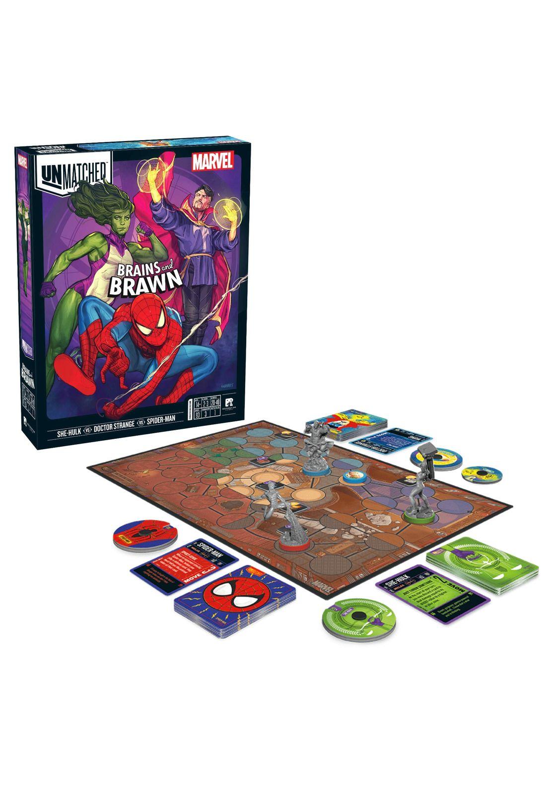 Unmatched Marvel Brains & Brawn Inglés-8