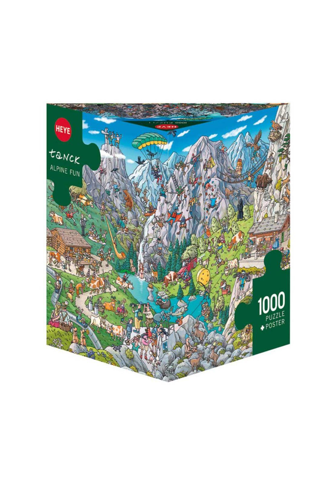 Puzzle Heye 1000 - Alpine Fun-0