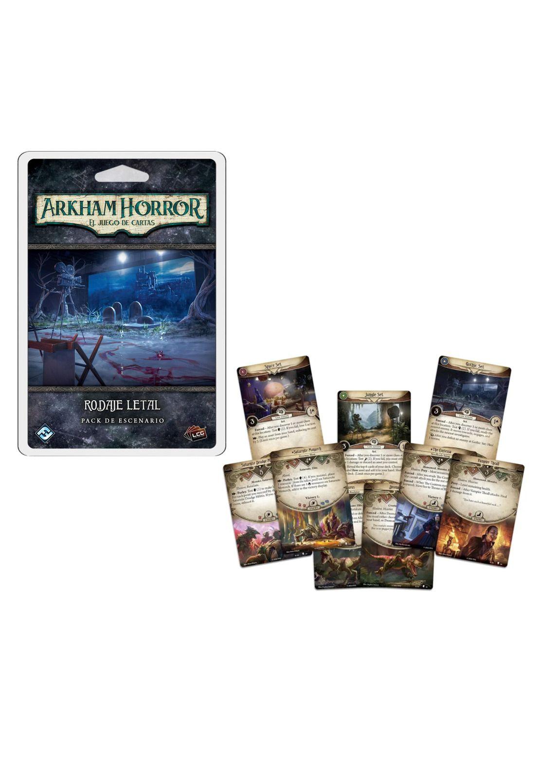 Arkham Horror LCG - Rodaje Letal Pack de Escenario-2