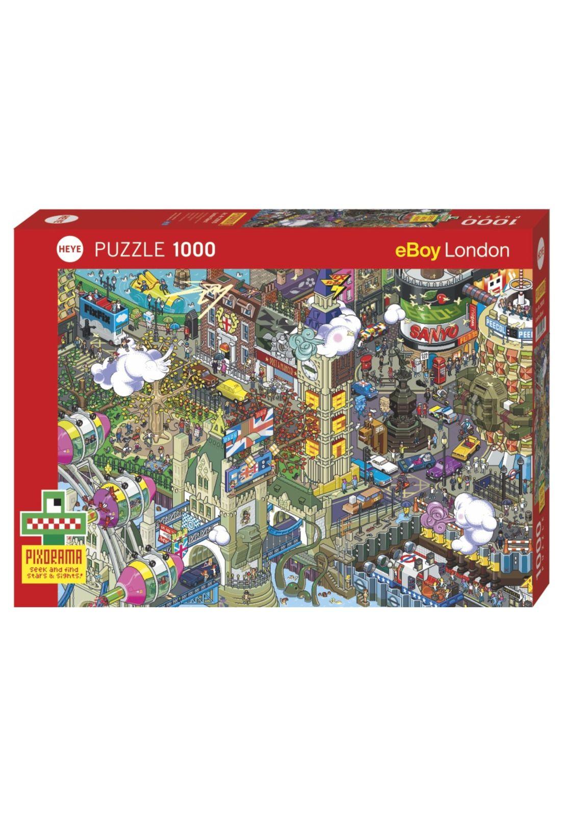Puzzle Rompecabezas Heye 1000 Piezas - London Quest, Eboy-0