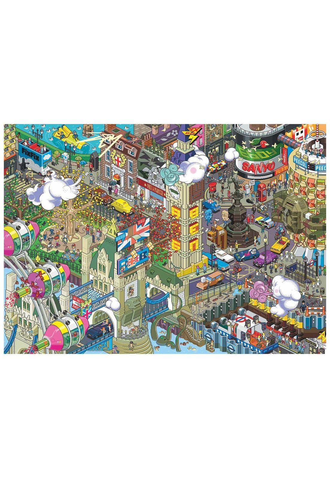 Puzzle Rompecabezas Heye 1000 Piezas - London Quest, Eboy-1