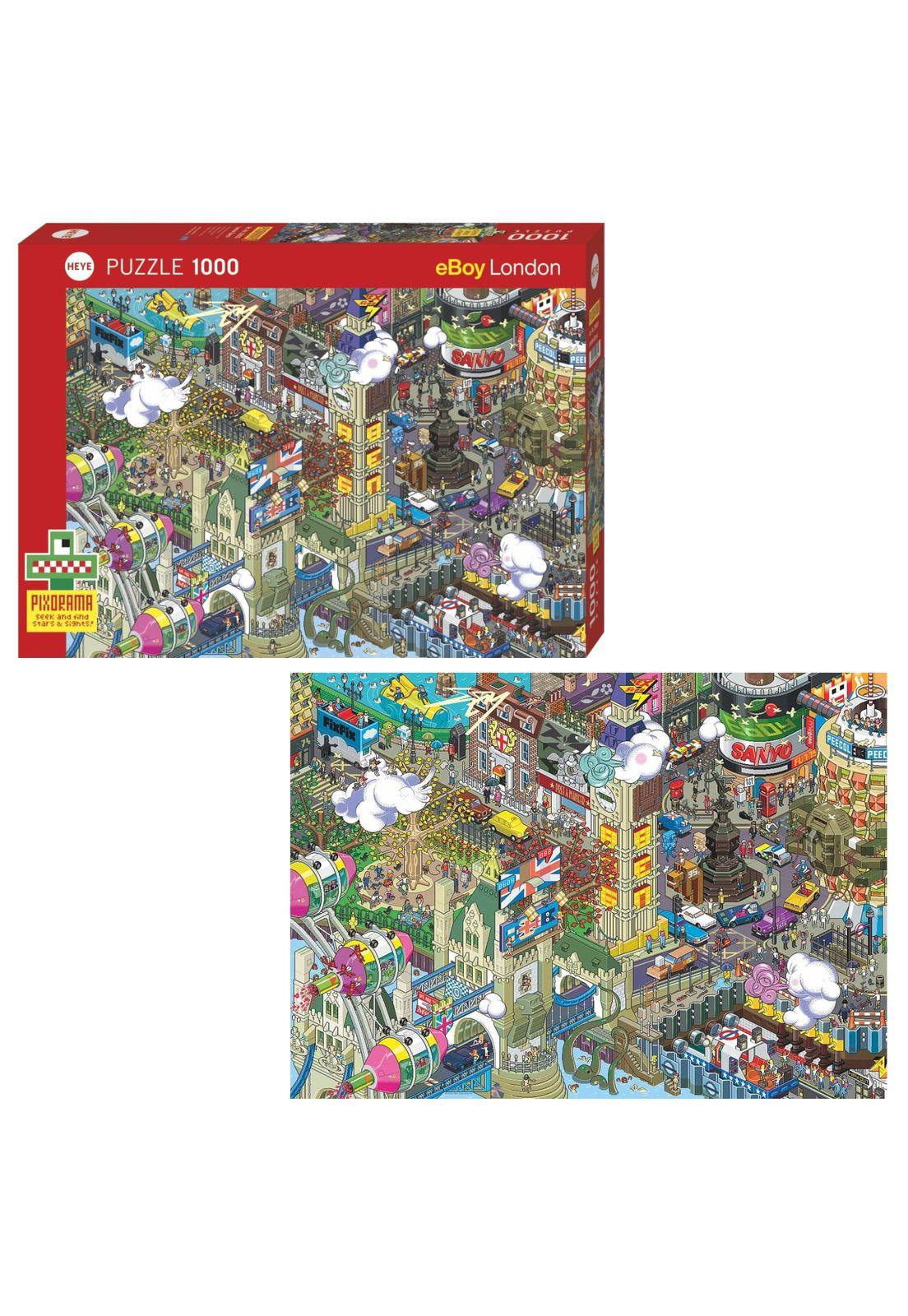 Puzzle Rompecabezas Heye 1000 Piezas - London Quest, Eboy-2