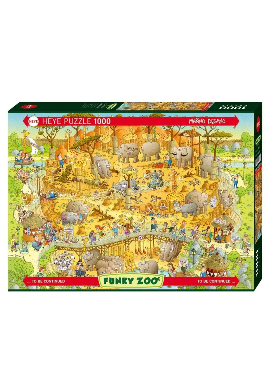 Puzzle Heye 1000 – African Habitat-0