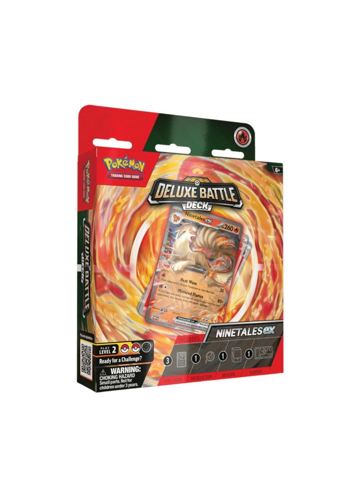 Pokemon Ninetales ex Deluxe Battle Deck Español-0