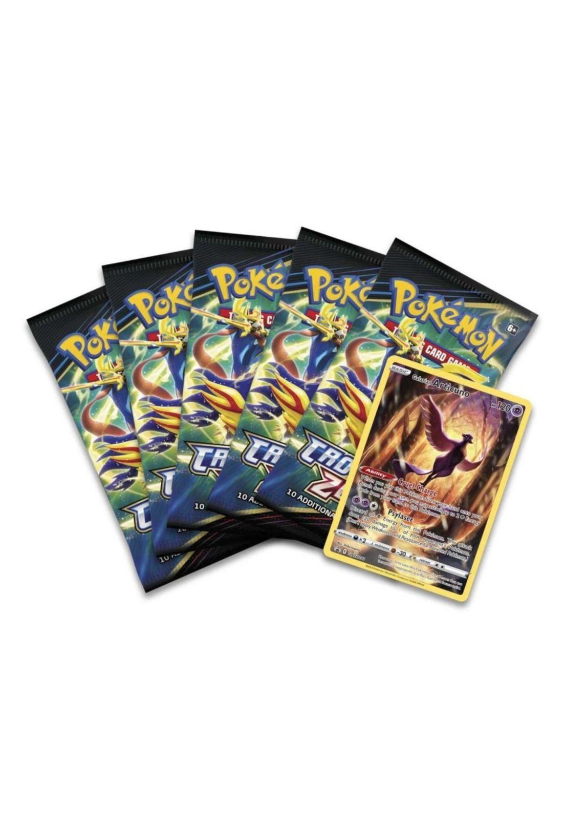 Pokémon Crown Zenith Tin Articuno Inglés-1