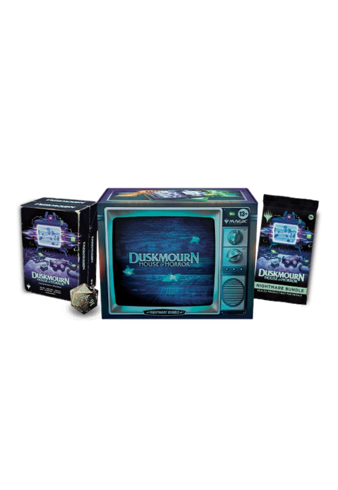 Magic Duskmourn: House of Horrors - Nightmare Bundle Inglés-1