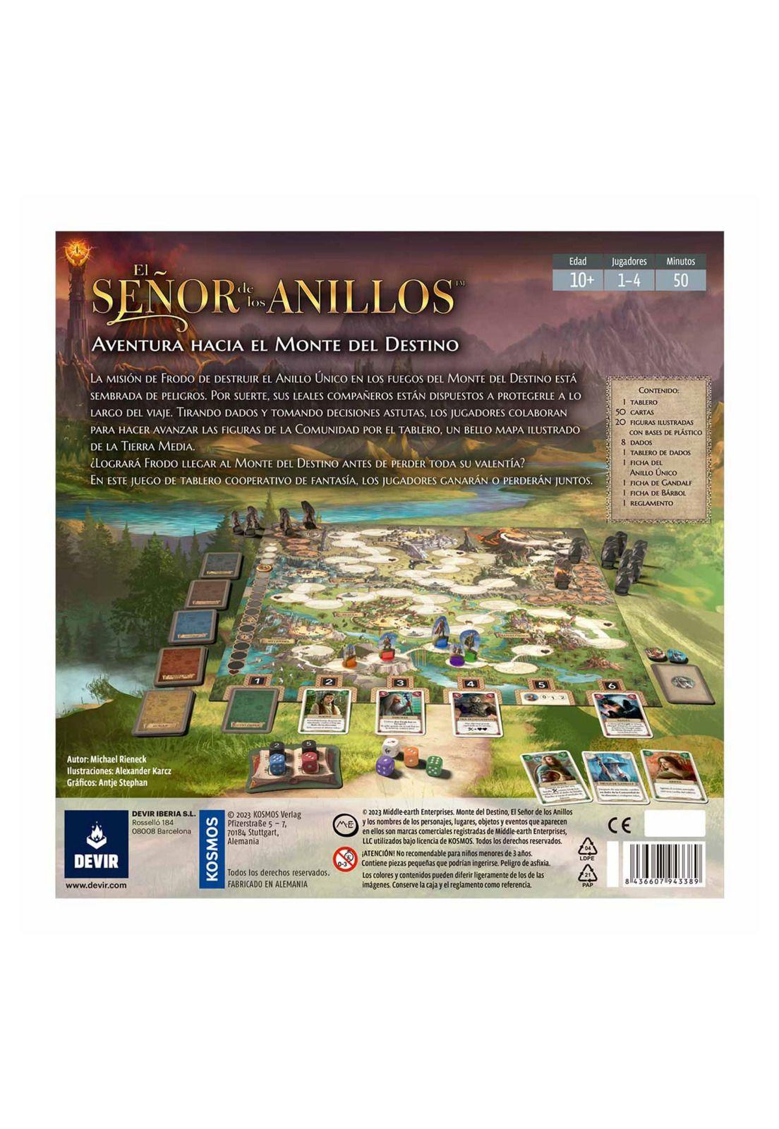 El Señor de los Anillos Aventura Hacia El Monte Del Destino-2