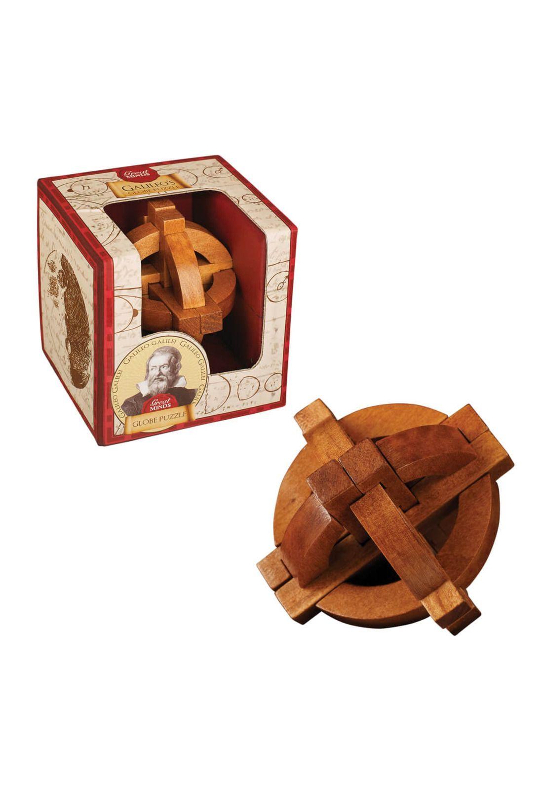 Galileo's Globe - Great Minds Puzzle de Madera-2