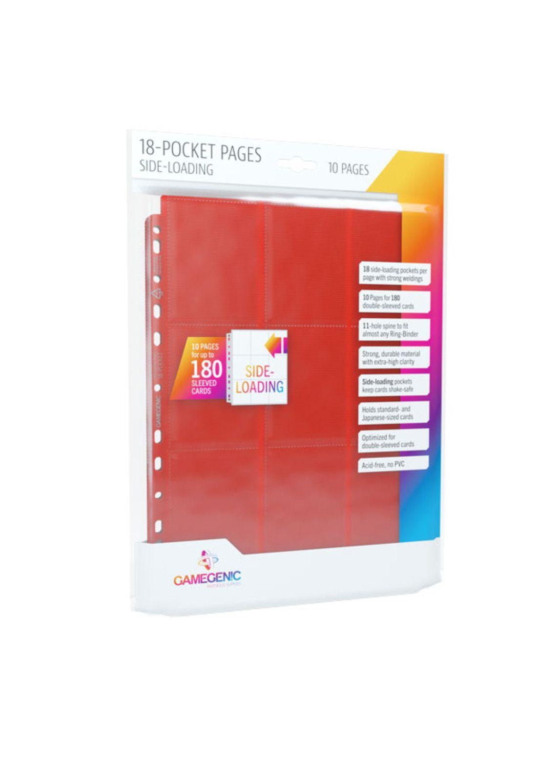 Hojas de Carpeta 50 Páginas Sideloading 18-Pocket Variedades-3