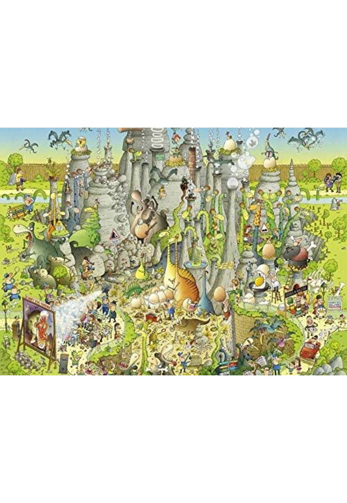 Puzzle Heye 1000 – Jurassic Habitat-1