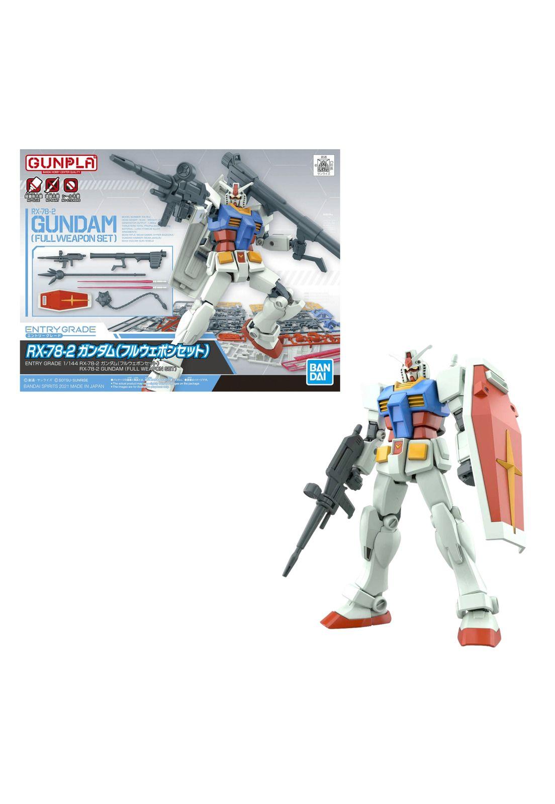 Gundam Model Kit Entry Grade Full Weapon Set RX-78-2 1/144 Gundam-4