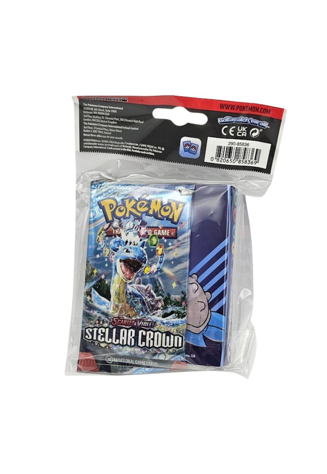 Pokémon Stellar Crown Mini Album + Sobre Español-0