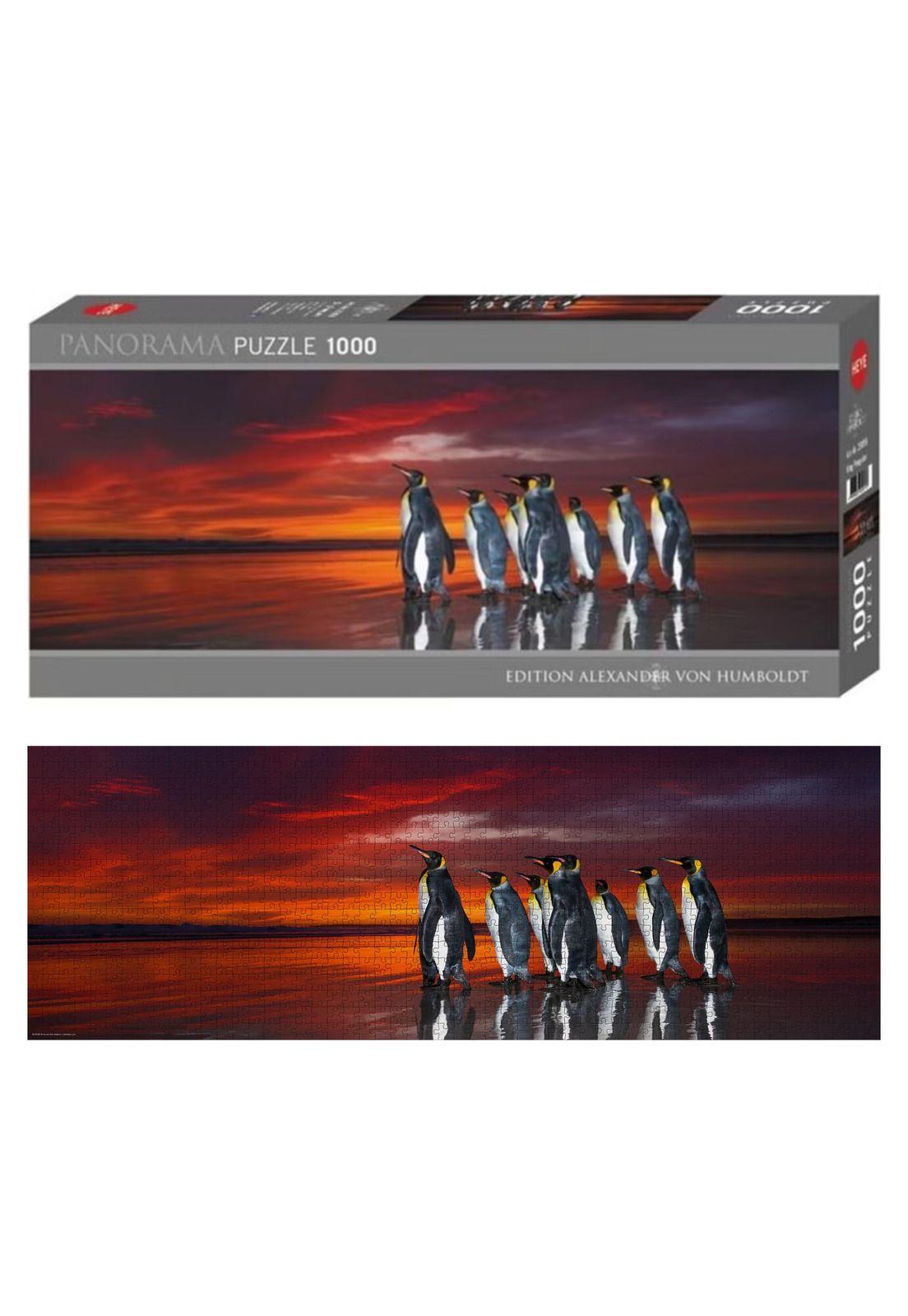Puzzle Rompecabezas Heye 1000 - King Penguins-2