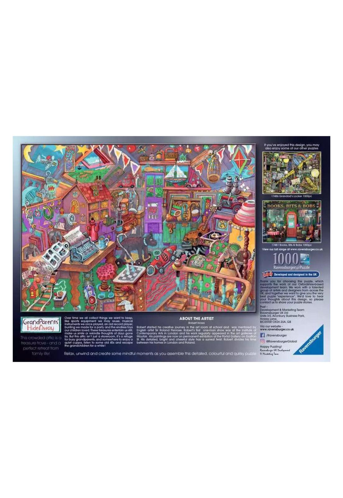 Puzzle Rompecabezas Ravensburger 1000 - Grandparent's HideAway-2