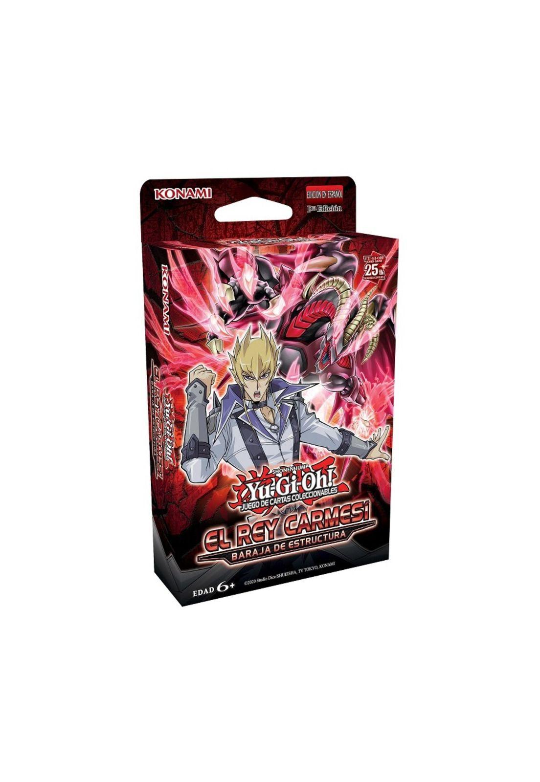 Yu-Gi-Oh El Rey Carmesí: Baraja De Estructura Español-0
