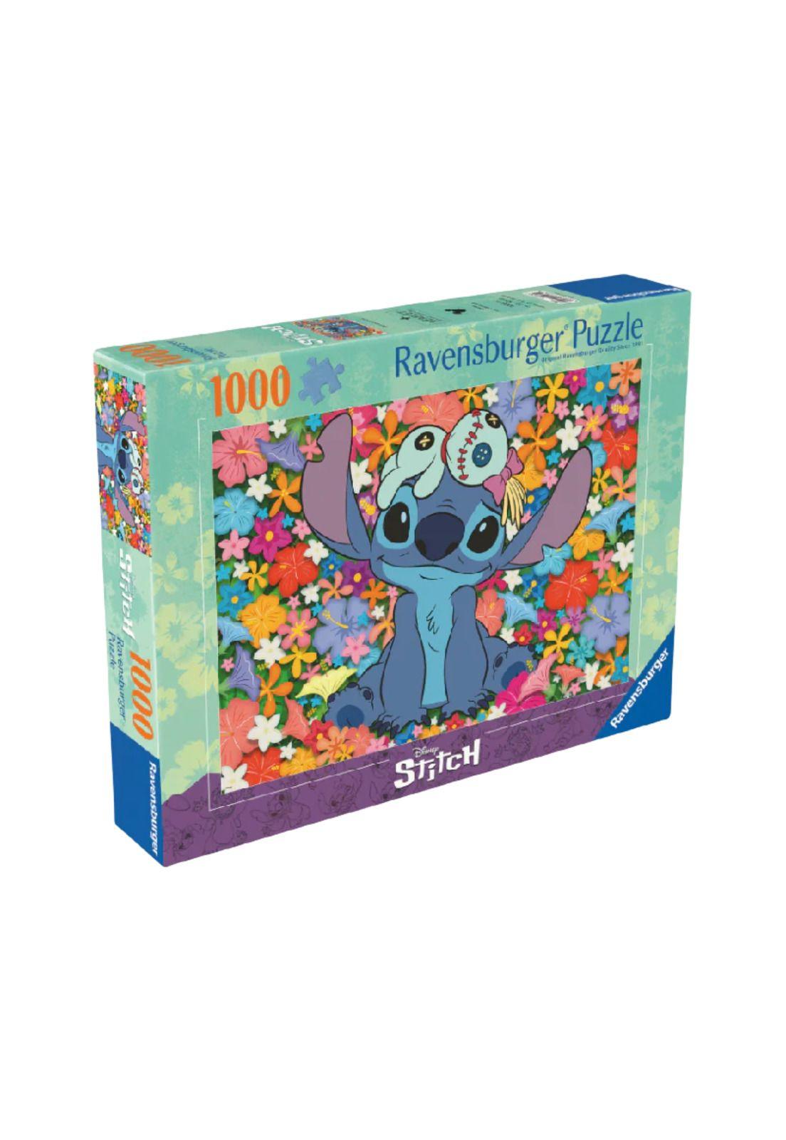 Puzzle Rompecabezas Ravensburger Disney 1000 piezas - Stitch en Flores-2