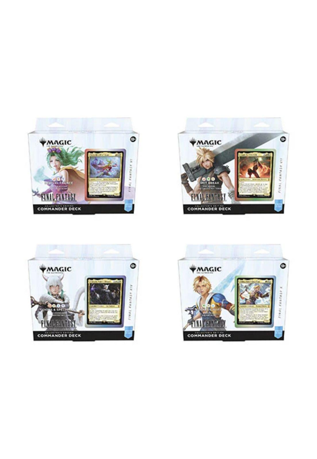 Magic Final Fantasy - Collector Commander Deck Limit Break Inglés-1