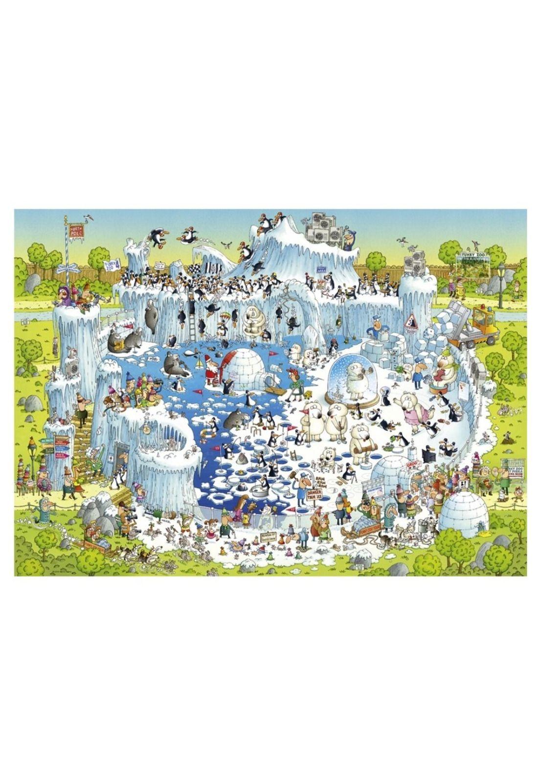 Puzzle Heye 1000 – Zoo Polar Habitat-1
