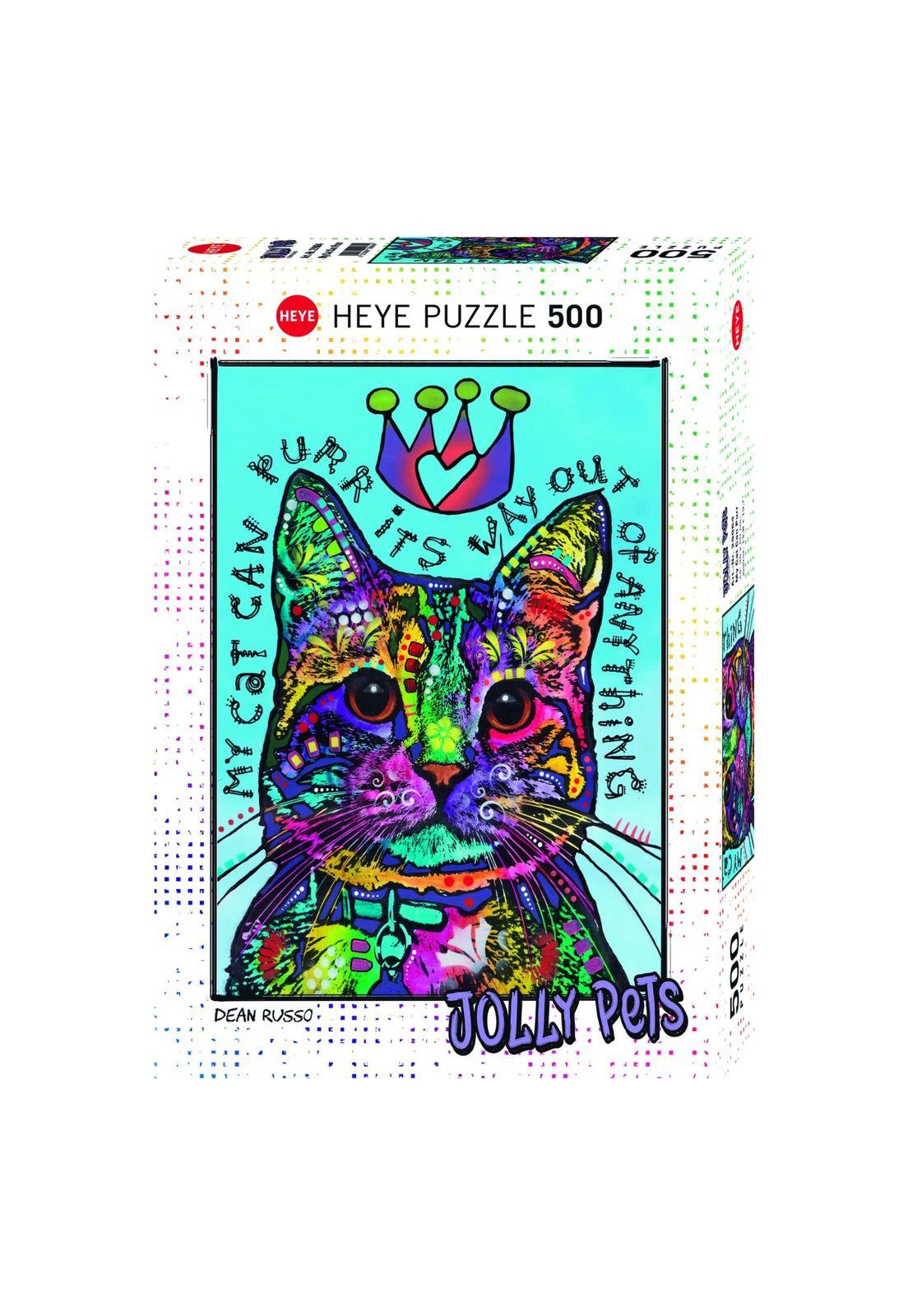 Puzzle Heye 500 – My Cat Can Purr-0