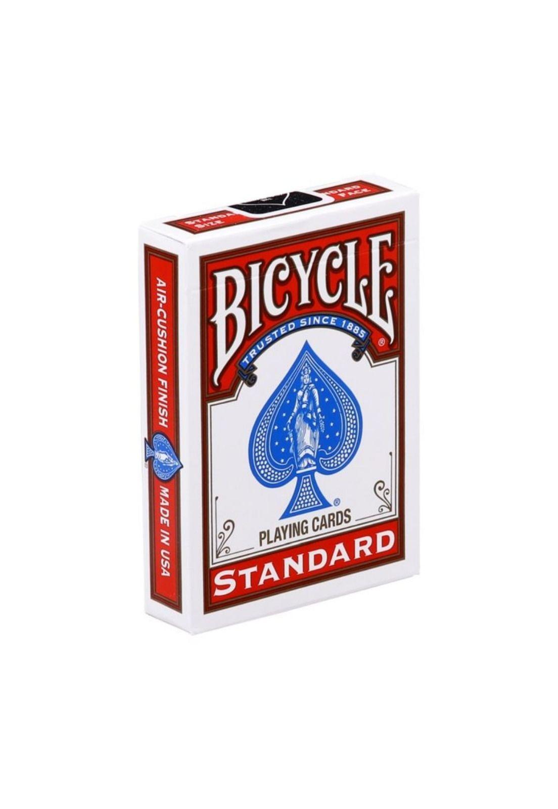 Naipe Bicycle 808 Standard Rojo-1