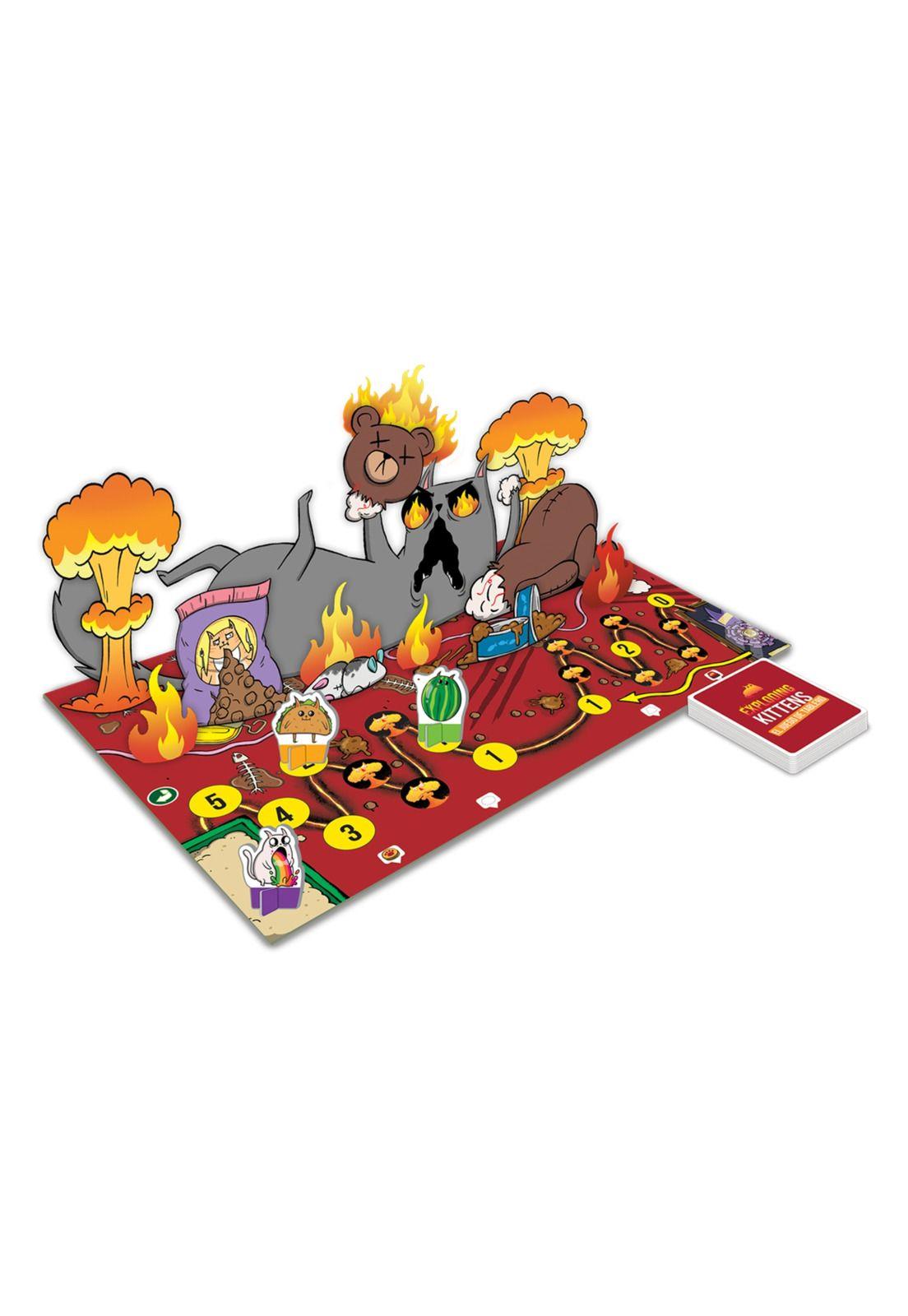 Super Fan Edition - Exploding Kittens el Juego de Tablero-2